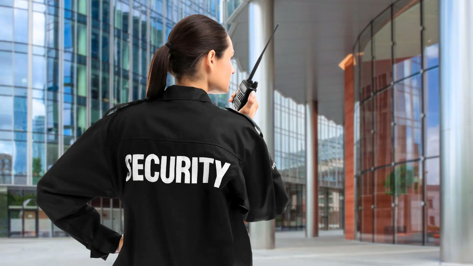 security-officer-patrolling-building